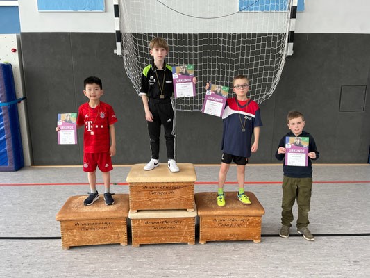 Noah Boan Jing - 3. Platz in der Altersklasse 3 (8 Jahre und jünger)